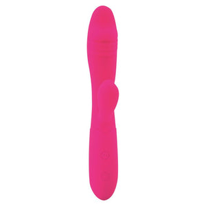 Vibrador recarregável Vaginal e Ponto G com estimulador de Clitóris - Candy - Goodies