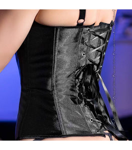 Corpete e tanga - CR-4322 - Preto - Chilirose