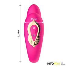 Carregar imagem no visualizador da galeria, Vibrador duplo - para casal - com movimento de rotação 360º e APP - Recarregável - Couty - IntoYou
