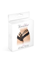Carregar imagem no visualizador da galeria, Tanga em renda - Preto - Anne  - Fashion Secret
