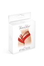 Carregar imagem no visualizador da galeria, Tanga em renda - Vermelho - Anne  - Fashion Secret
