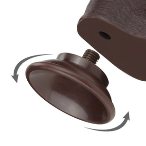Dildo deslizante com dupla camada 9” - Castanho - 24 cm - Sliding Skin - LoveToy