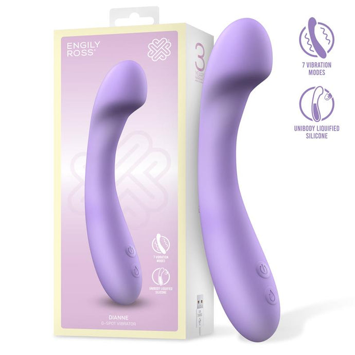 Vibrador recarregável - Vaginal e Ponto G - Dianne - Engily Ross