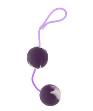 Carregar imagem no visualizador da galeria, Bolas vaginais para exercícios pélvicos - Roxas e Brancas - Duo Balls
