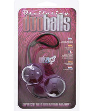 Carregar imagem no visualizador da galeria, Bolas vaginais para exercícios pélvicos - Roxas e Brancas - Duo Balls
