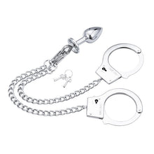 Carregar imagem no visualizador da galeria, Algemas e plug anal - Hand cuffs with anal plug - Latetobed
