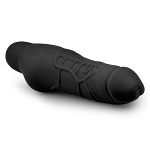 Vibrador realístico - 19.1cm - Power Vibe - Preto - Easy Toys