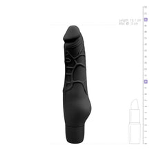 Carregar imagem no visualizador da galeria, Vibrador realístico - 19.1cm - Power Vibe - Preto - Easy Toys
