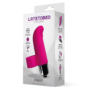 Vibrador de dedo - Fingy - Rosa - Latetobed
