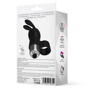 Vibrador de Dedo com formato de coelho - Fingyhop - LATETOBED