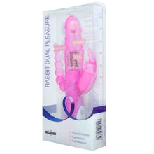 Carregar imagem no visualizador da galeria, Vibrador triplo - Vaginal, Anal e Clitóris - Rosa - Rabbit Dual Pleasure
