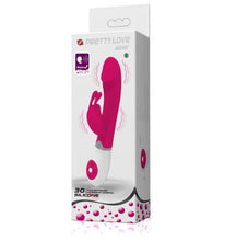 Carregar imagem no visualizador da galeria, Vibrador vaginal com estimulador de clitóris - Gene - Pretty Love

