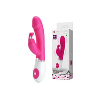 Carregar imagem no visualizador da galeria, Vibrador vaginal com estimulador de clitóris - Gene - Pretty Love
