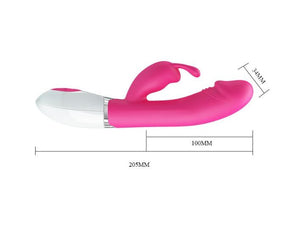 Vibrador vaginal com estimulador de clitóris - Gene - Pretty Love