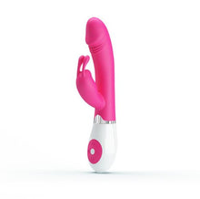 Carregar imagem no visualizador da galeria, Vibrador vaginal com estimulador de clitóris - Gene - Pretty Love
