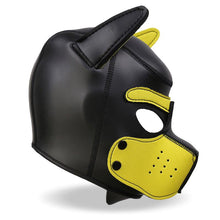 Carregar imagem no visualizador da galeria, Máscara de Cachorro com Focinho Removível amarelo - Hound - IntoYou
