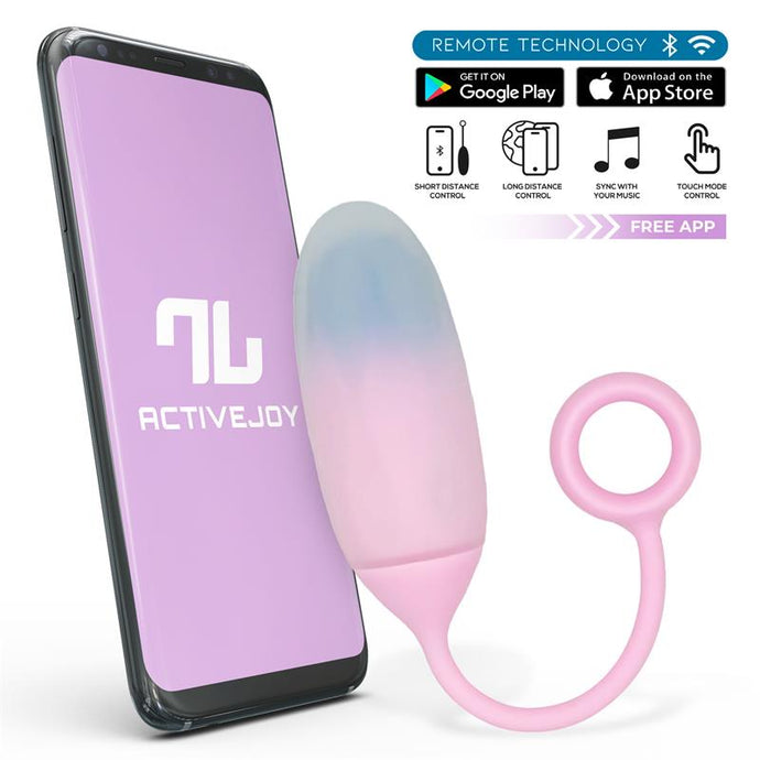 Ovo vaginal vibratório controlado por APP - IntoYou
