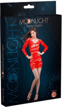Carregar imagem no visualizador da galeria, Mini vestido com manga comprida - 04 - Moonlight
