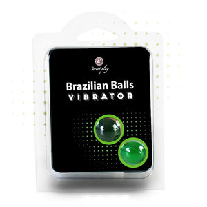 2 Bolas Lubrificantes Brazilian Balls - Efeito Vibratório – Secret Play
