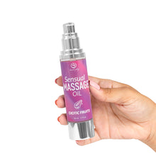 Carregar imagem no visualizador da galeria, Óleo de massagem com aroma a frutos exóticos - 50 ml - Secret Play

