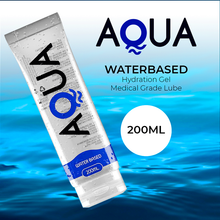Carregar imagem no visualizador da galeria, Lubrificante à base de água - Neutro - Aqua - 200ml

