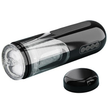 Carregar imagem no visualizador da galeria, Masturbador masculino com movimento de rotação e sobe e desce - Preto - Lorelei - Pretty Love
