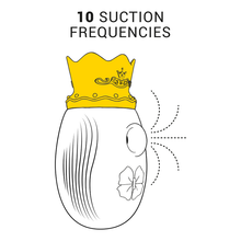 Carregar imagem no visualizador da galeria, Estimulador de clitóris com sucção e movimento de língua - Clit stimulator - Intense
