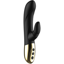 Carregar imagem no visualizador da galeria, Vibrador vaginal com estimulador de clitóris com movimento de língua - Licking rabbit vibrator
