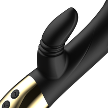 Carregar imagem no visualizador da galeria, Vibrador vaginal com estimulador de clitóris com movimento de língua - Licking rabbit vibrator
