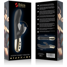 Carregar imagem no visualizador da galeria, Vibrador vaginal com estimulador de clitóris com movimento de língua - Licking rabbit vibrator
