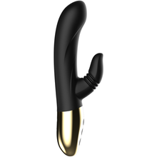 Carregar imagem no visualizador da galeria, Vibrador vaginal com estimulador de clitóris com movimento de língua - Licking rabbit vibrator

