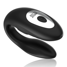 Carregar imagem no visualizador da galeria, Vibrador duplo - para casal - com movimento de pulsação e comando - Pulsing effect clip - Brilly Glam
