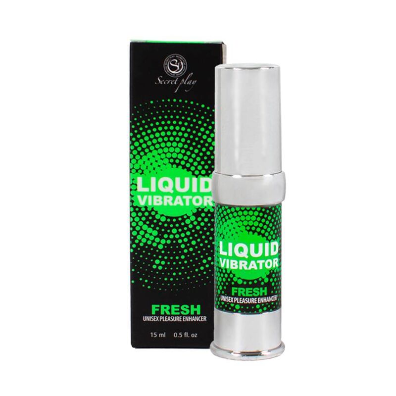Gel estimulante com efeito vibratório - 15ml - Fresh (efeito fresco) - Secret Play