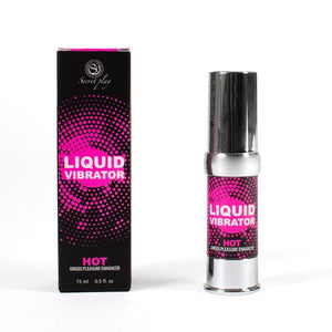 Gel estimulante com efeito vibratório - 15ml - Hot (efeito aquecimento) - Secret Play