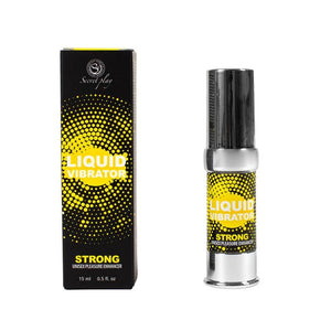 Gel estimulante com efeito vibratório - 15ml - STRONG - Secret Play