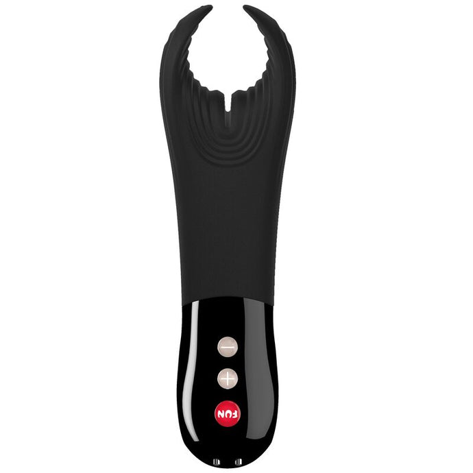 Masturbador masculino e Vibrador para casal - Manta - Preto - Fun Factory