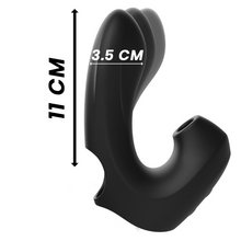 Carregar imagem no visualizador da galeria, Vibrador de dedo com estimulação do clitóris por ondas de pressão - Finger clit stimulator and vibrator
