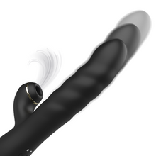 Carregar imagem no visualizador da galeria, Vibrador vaginal com estimulador de clitóris e movimento sobe e desce - Suction extender vibrator
