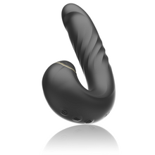 Carregar imagem no visualizador da galeria, Vibrador vaginal com estimulador de clitóris por ondas de pressão e movimento sobe e desce - Up and down vibrator

