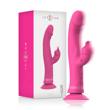 Carregar imagem no visualizador da galeria, Vibrador Realístico com estimulador de clitóris e ventosa - JULIO
