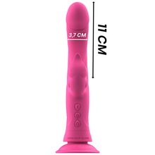 Carregar imagem no visualizador da galeria, Vibrador Realístico com estimulador de clitóris e ventosa - JULIO
