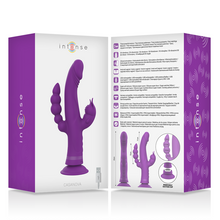 Carregar imagem no visualizador da galeria, Vibrador vaginal com estimulador de clitóris e anal - Casanova - Intense
