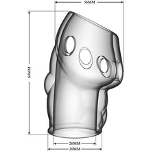 Carregar imagem no visualizador da galeria, Manga/Engrossador para pénis - Transparente - Oscar - Pretty Love
