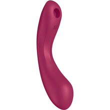 Carregar imagem no visualizador da galeria, Vibrador e estimulador de clitóris por ondas de pressão - Curvy Trinity 1 - Vermelho - Satisfyer
