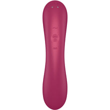 Carregar imagem no visualizador da galeria, Vibrador e estimulador de clitóris por ondas de pressão - Curvy Trinity 1 - Vermelho - Satisfyer
