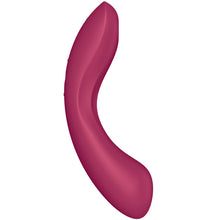 Carregar imagem no visualizador da galeria, Vibrador e estimulador de clitóris por ondas de pressão - Curvy Trinity 1 - Vermelho - Satisfyer
