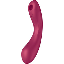 Carregar imagem no visualizador da galeria, Vibrador e estimulador de clitóris por ondas de pressão - Curvy Trinity 1 - Vermelho - Satisfyer
