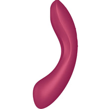 Carregar imagem no visualizador da galeria, Vibrador e estimulador de clitóris por ondas de pressão - Curvy Trinity 1 - Vermelho - Satisfyer
