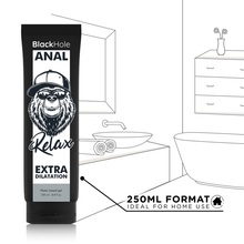 Carregar imagem no visualizador da galeria, Lubrificante à base de silicone - Dilatador e Relaxante - 250ml - Black Hole
