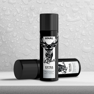 Lubrificante anal à base de silicone - com efeito relaxante e dilatador - Black Hole 30ml